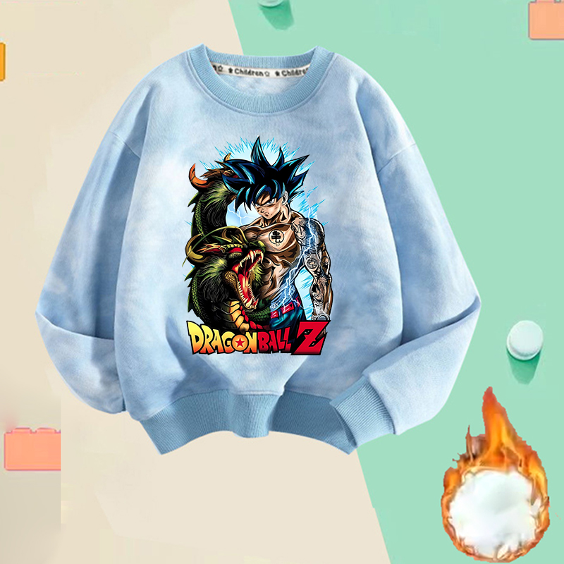 Baby Clothing Japan - Hoodie Bulu Tipis Dragon Ball Baru,