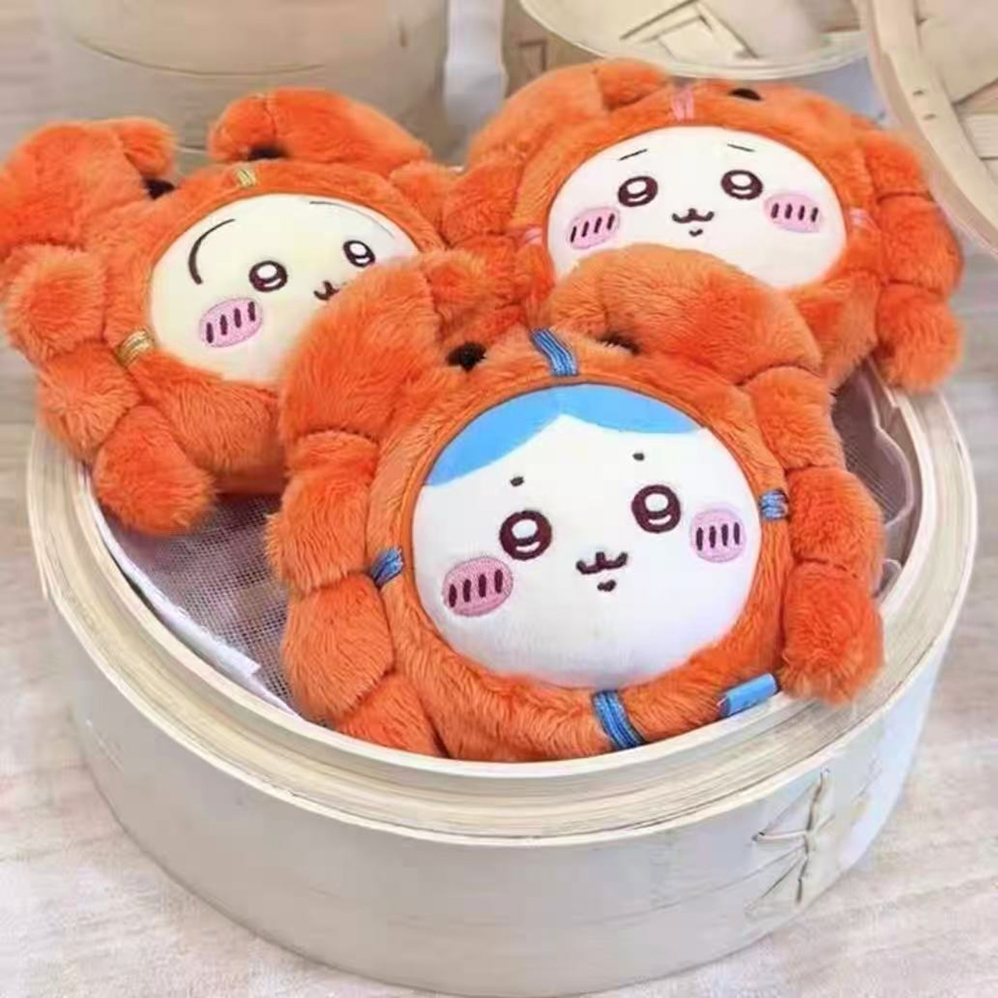 Baby Clothing Japan - Gantungan Boneka Beruang Bulu Kepiting Mainan