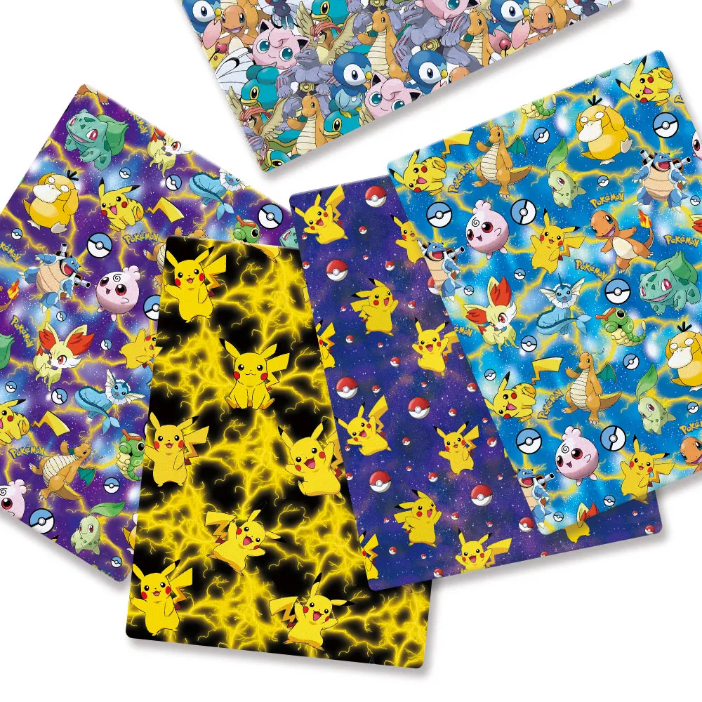 Baby Clothing Japan - Pokemon kartun kain 140*50cm buatan tangan