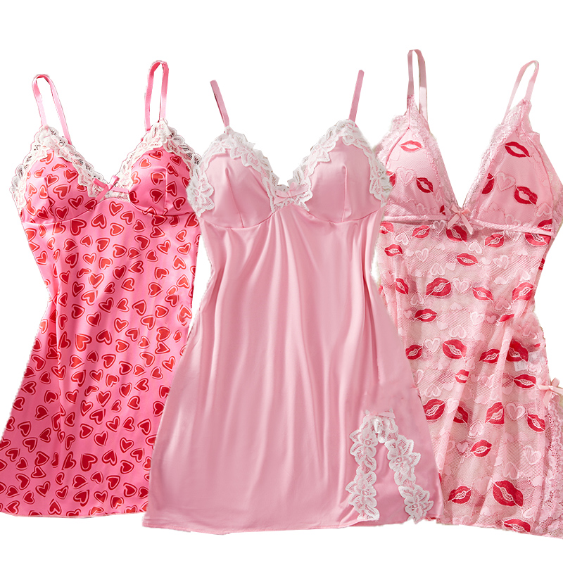 Baby Clothing For Sleep - Set Baju Tidur Seksi Wanita, Gaun