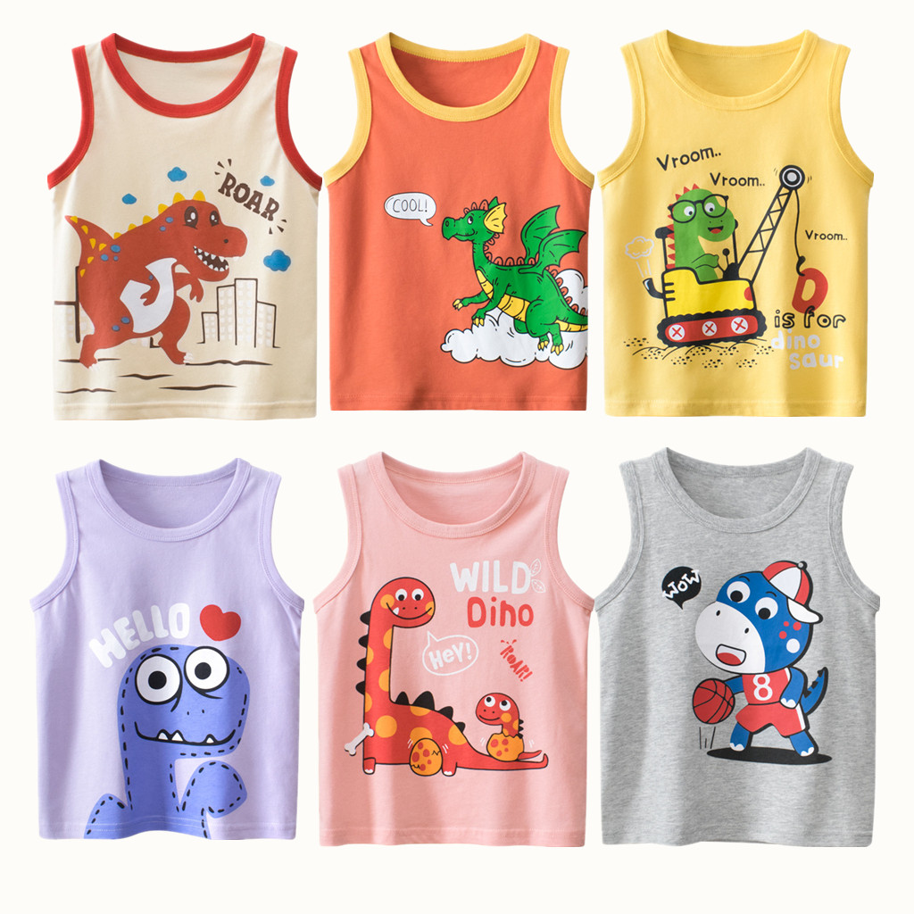 Baby Clothing Deals - 2023 musim panas anak-anak rompi untuk