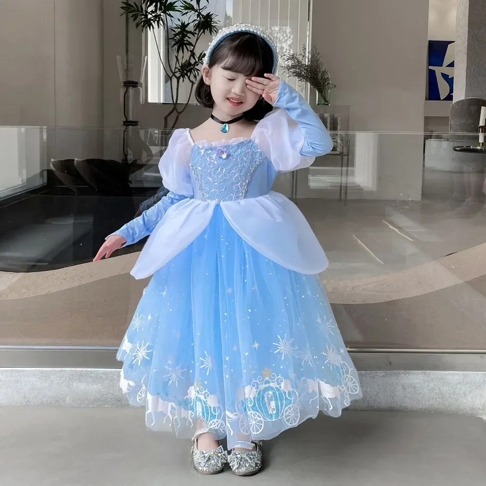 Gaun Cosplay putri Cinderella  - Baby Clothing Europe ulasan dan harga