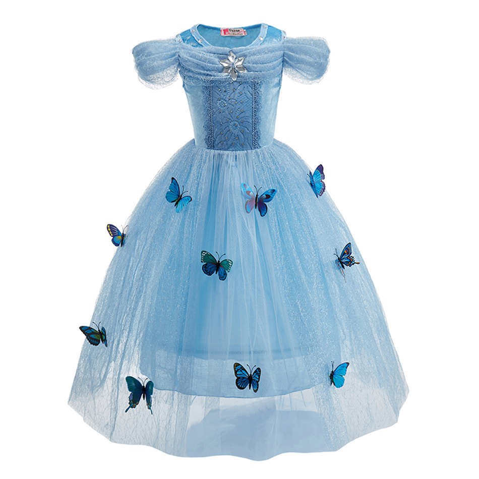 Gaun anak perempuan putri Elsa - Baby Clothing Europe ulasan dan harga