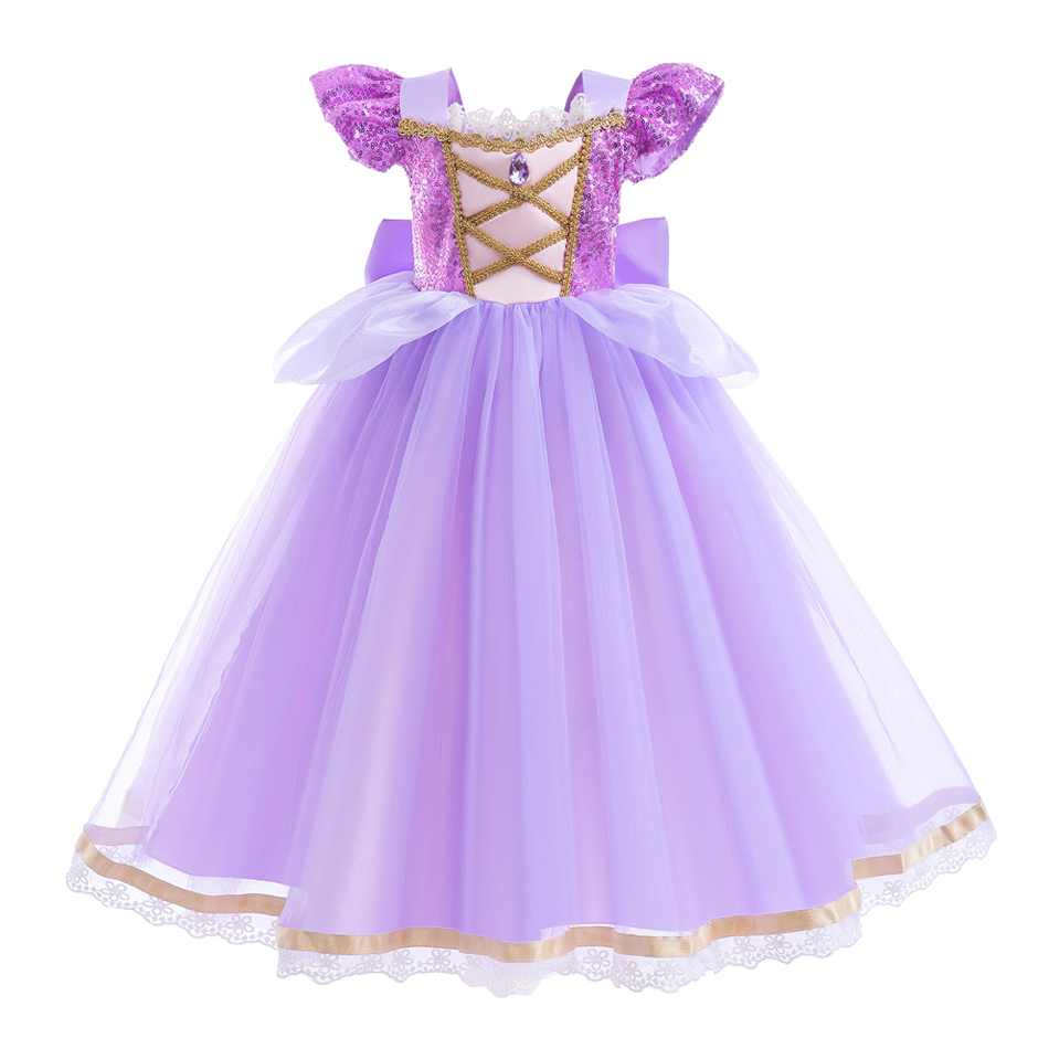 Gaun anak perempuan putri Elsa - Baby Clothing Europe ulasan dan harga