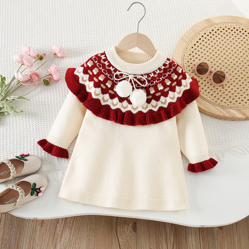 Gaun Rajutan Anak Perempuan Ga - Baby Clothing Line ulasan dan harga