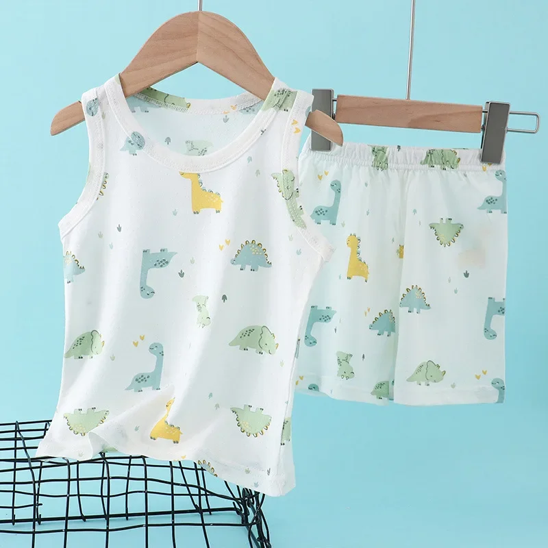 Setelan Rompi Katun Bambu Anak - Baby Clothing Deals ulasan dan harga