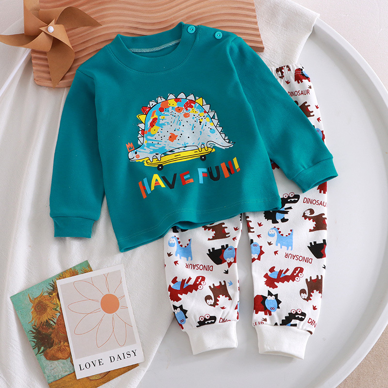 Setelan piyama lengan panjang  - Baby Clothing For Sleep ulasan dan harga