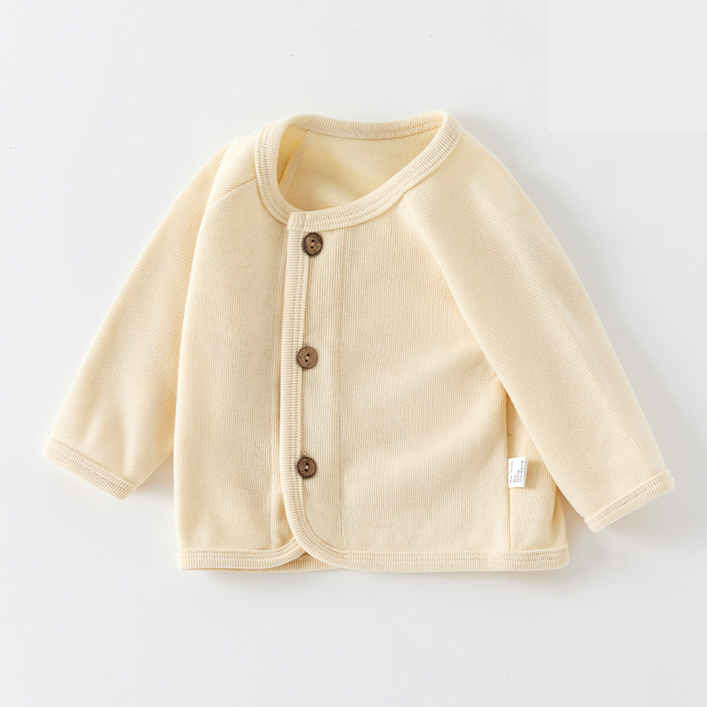 Kardigan Anak-anak Warna Solid - Knit Cardigan Infant ulasan dan harga