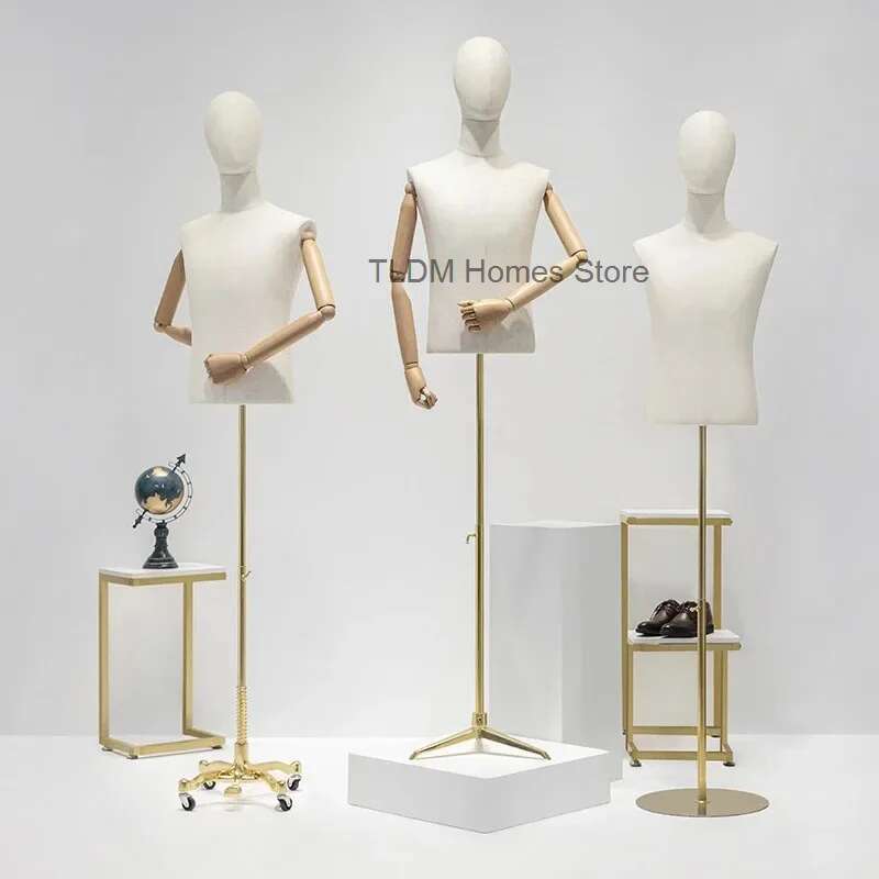 Manekin Pria Setengah Badan, M - Baby Clothing Stores ulasan dan harga