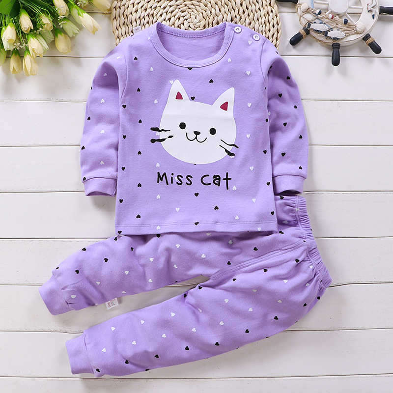 Setelan piyama lengan panjang  - Baby Clothing For Sleep ulasan dan harga
