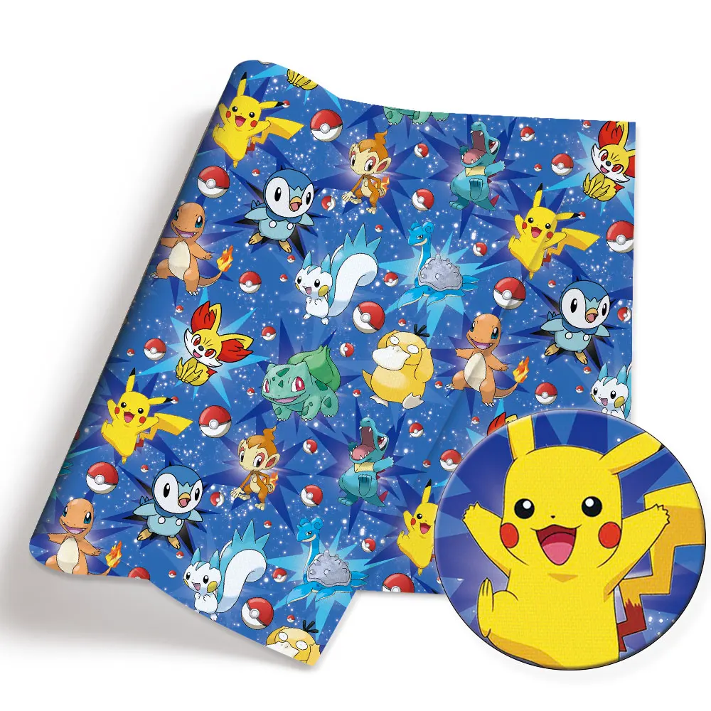 Pokemon kartun kain 140*50cm b - Baby Clothing Japan ulasan dan harga