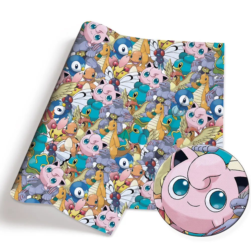 Pokemon kartun kain 140*50cm b - Baby Clothing Japan ulasan dan harga